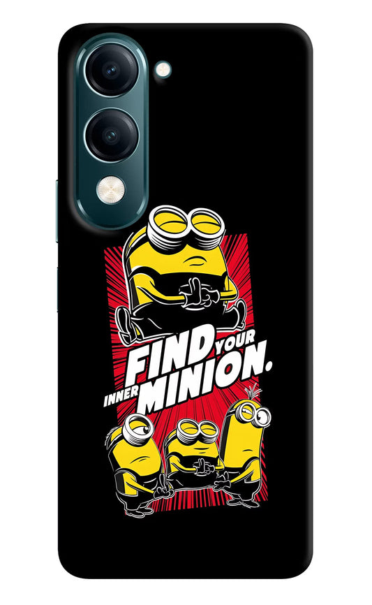 Find your inner Minion Vivo Y19s 5G Back Cover