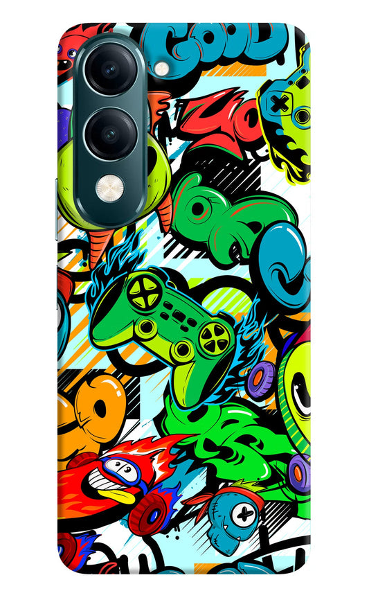 Game Doodle Vivo Y19s 5G Back Cover