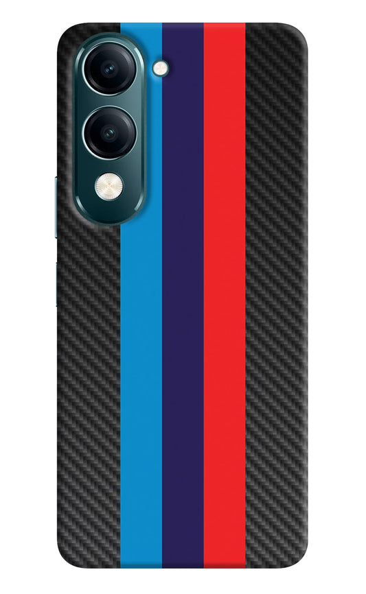 BMW Stripes Pattern Vivo Y19s 5G Back Cover