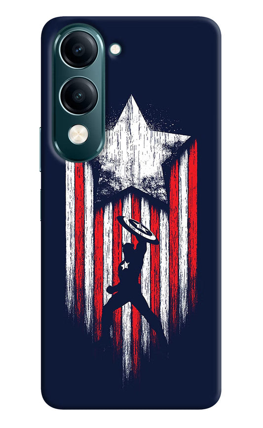 Captain America Marvel Art Vivo Y19s 5G Back Cover