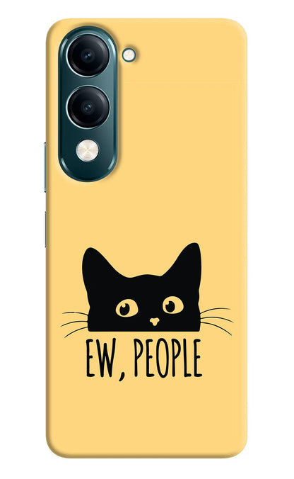 Ew People Catitude Vivo Y19s 5G Back Cover