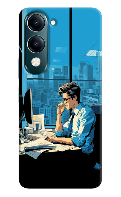 Focused Hustler (AI Generated) Vivo Y19s 5G Back Cover