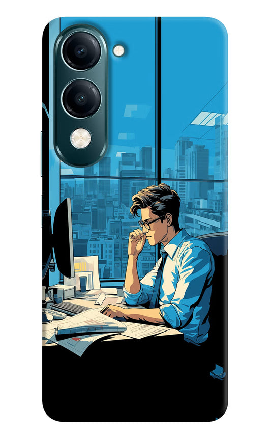 Focused Hustler (AI Generated) Vivo Y19s 5G Back Cover