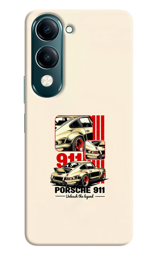 Classic Porsche 911 Vivo Y19s 5G Back Cover