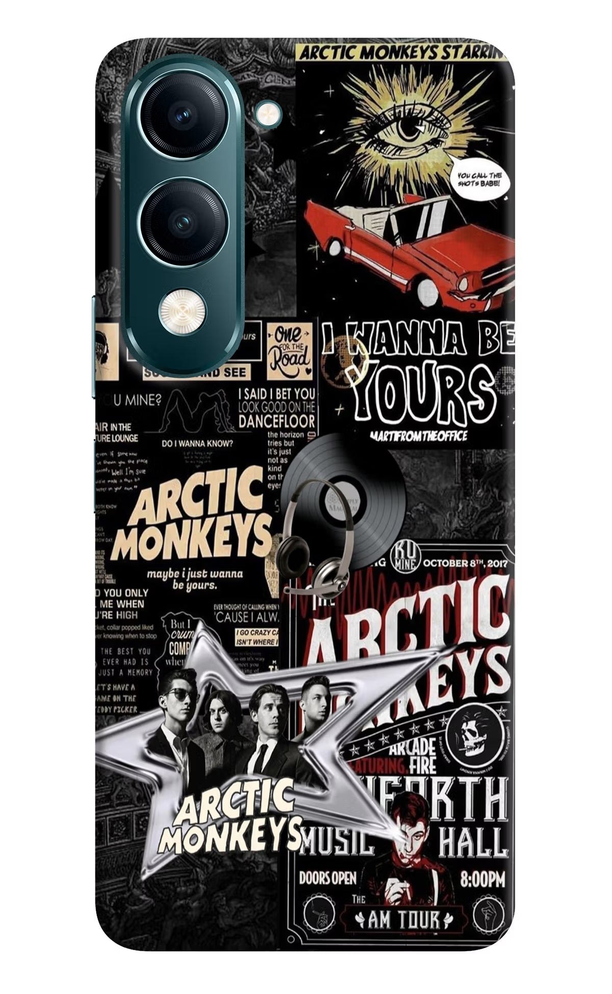 Arctic Monkeys Vivo Y19s 5G Back Cover