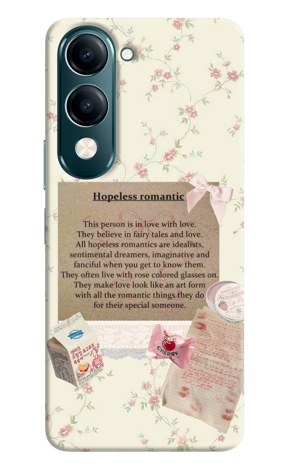 Hopeless Romantic Vivo Y19s 5G Back Cover