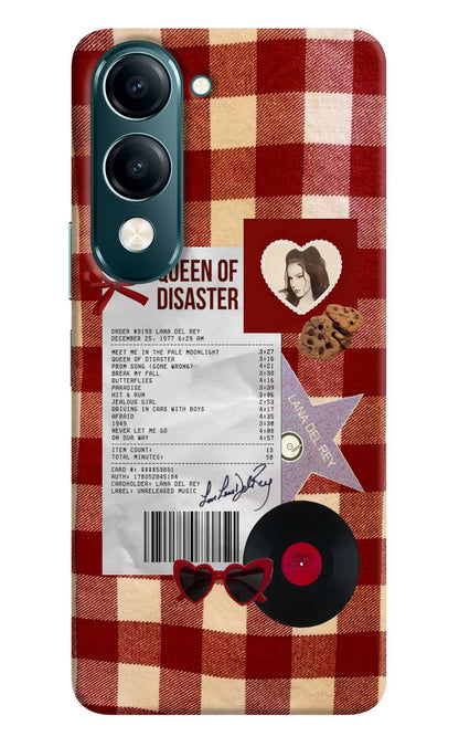 Queen of Disaster Vivo Y19s 5G Back Cover