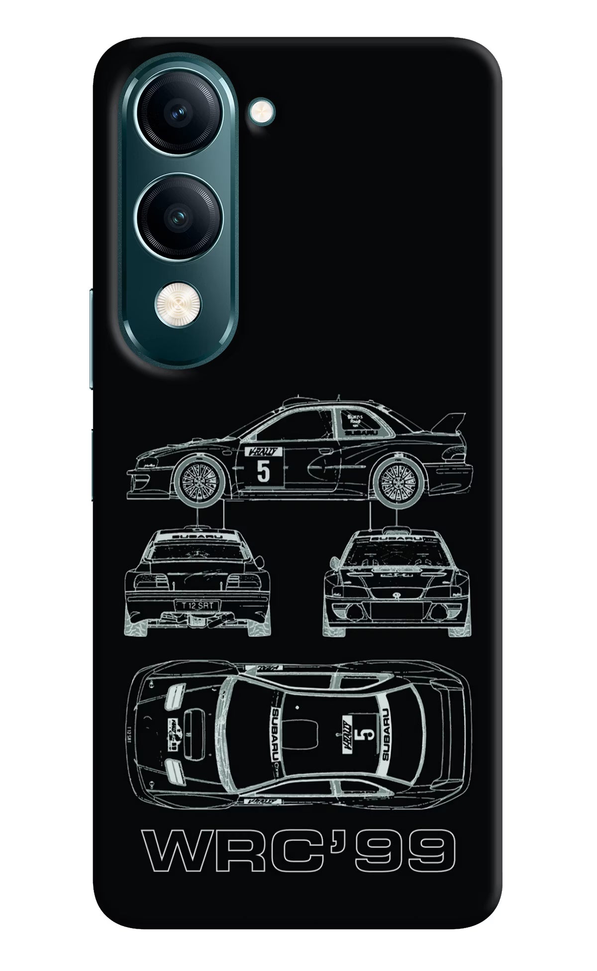 WRC'99 Vivo Y19s 5G Back Cover