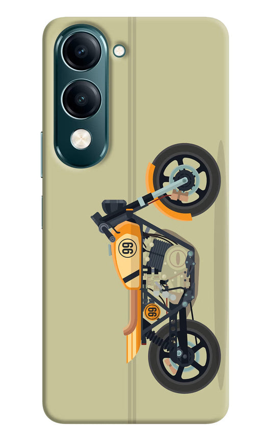 Vertical Speedster Vivo Y19s 5G Back Cover