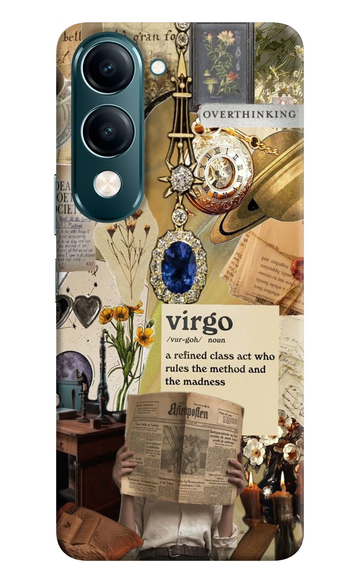 Virgo Zodiac Vivo Y19s 5G Back Cover