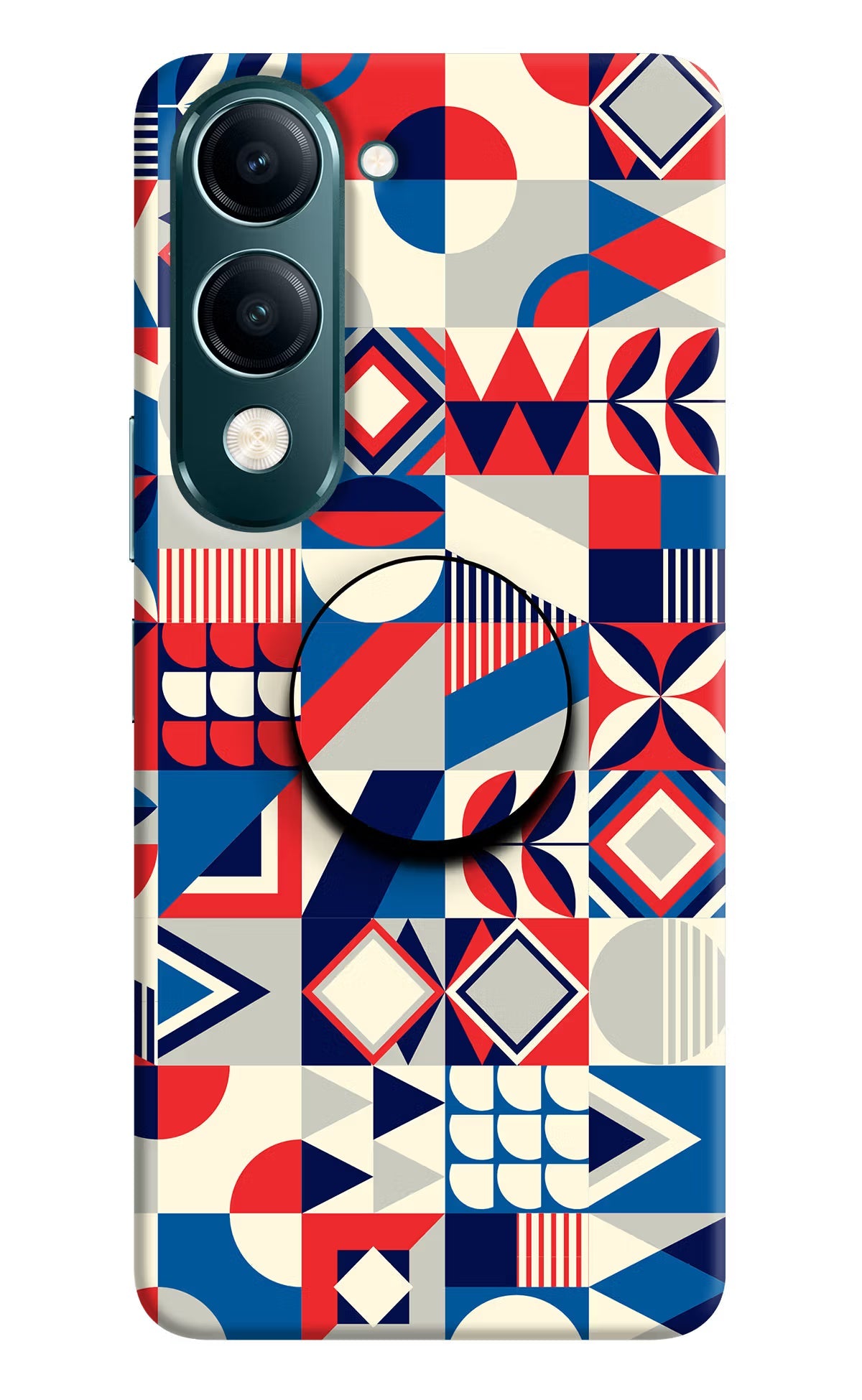 Colorful Pattern Vivo Y19s 5G Pop Case