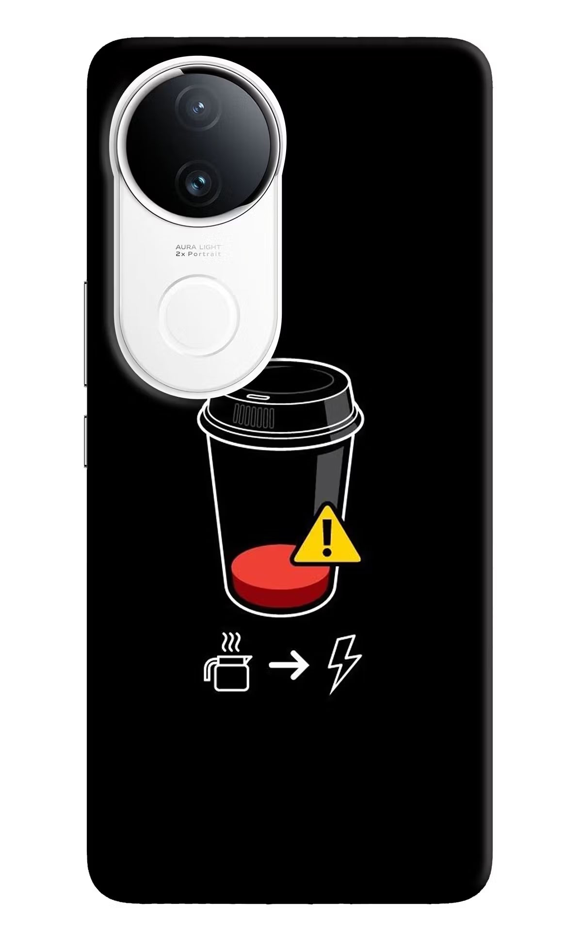 Coffee Vivo T4R 5G Back Cover