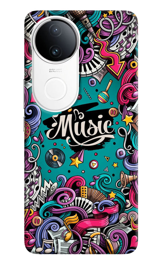 Music Graffiti Vivo T4R 5G Back Cover