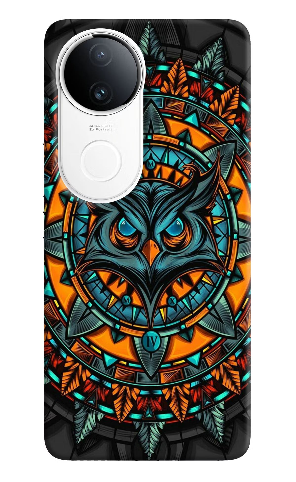 Angry Owl Art Vivo T4R 5G Back Cover