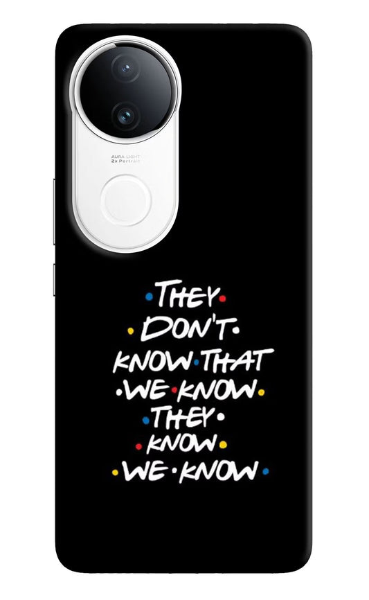 FRIENDS Dialogue Vivo T4R 5G Back Cover