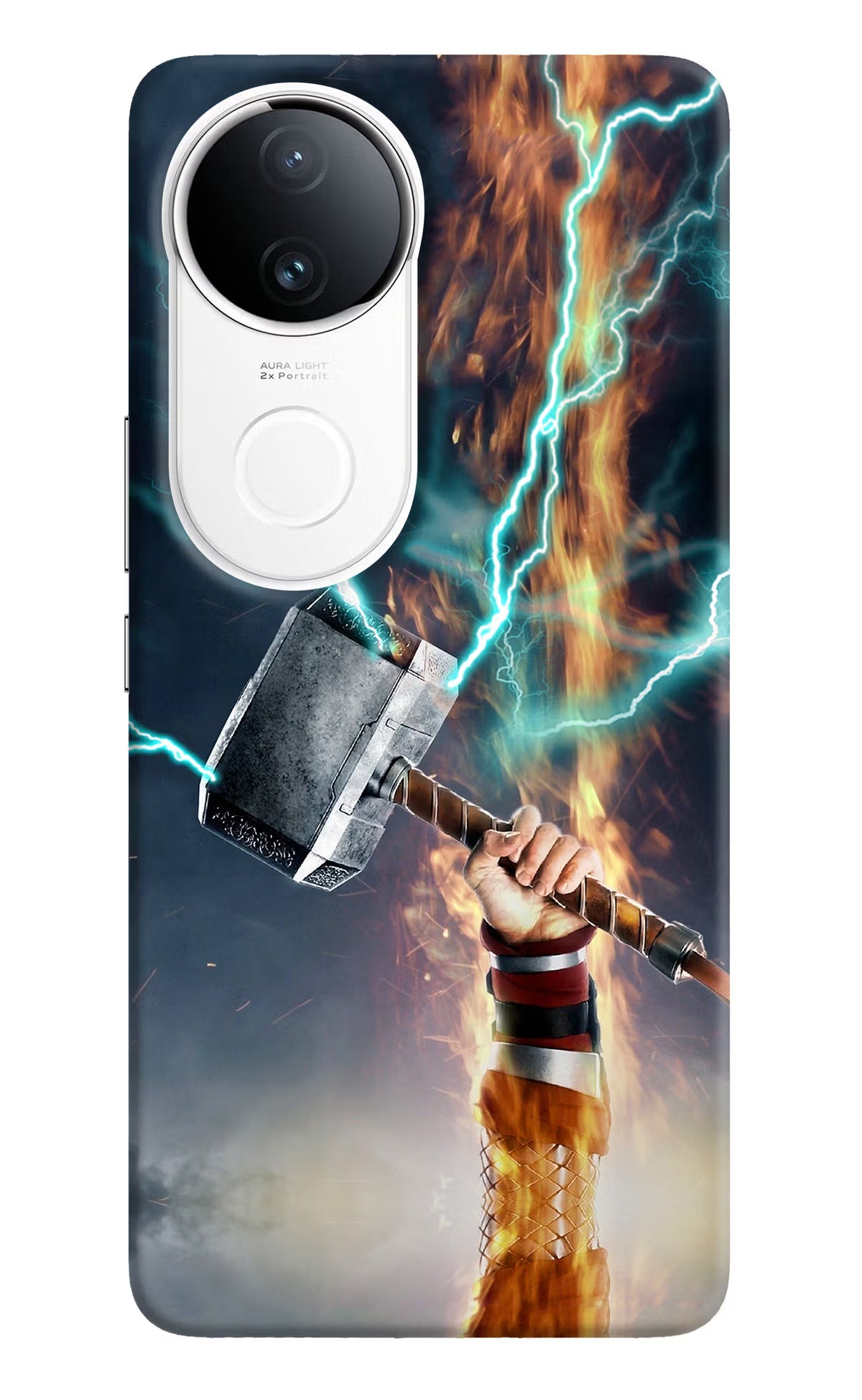 Thor Hammer Mjolnir Vivo T4R 5G Back Cover