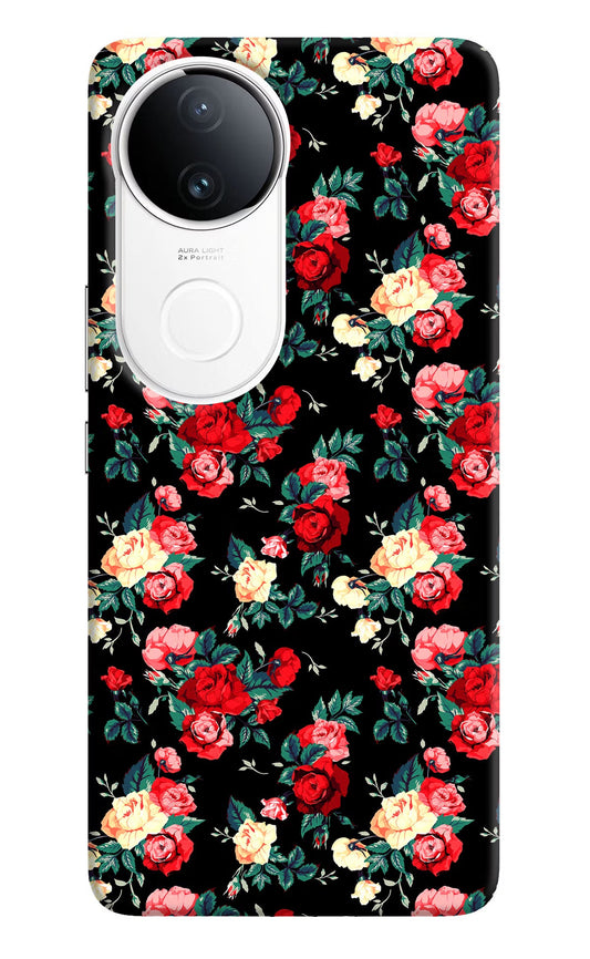 Rose Pattern Vivo T4R 5G Back Cover