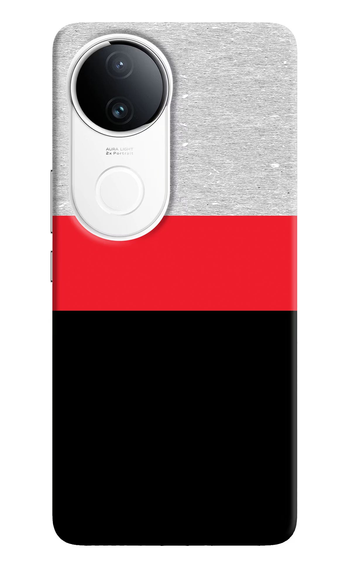 Tri Color Pattern Vivo T4R 5G Back Cover