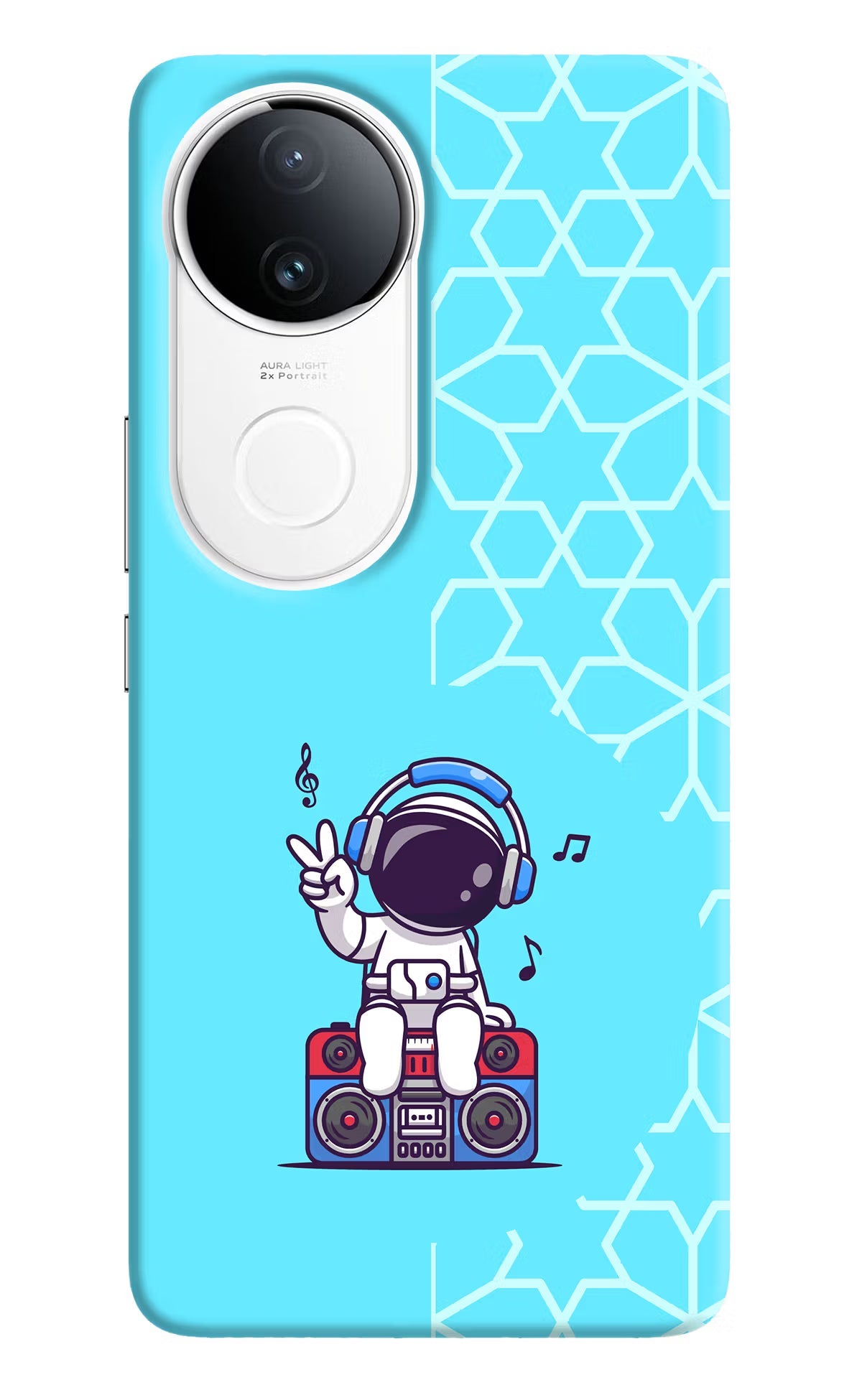 Cute Astronaut Chilling Vivo T4R 5G Back Cover