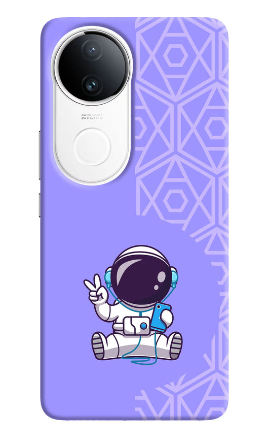 Cute Astronaut Chilling Vivo T4R 5G Back Cover