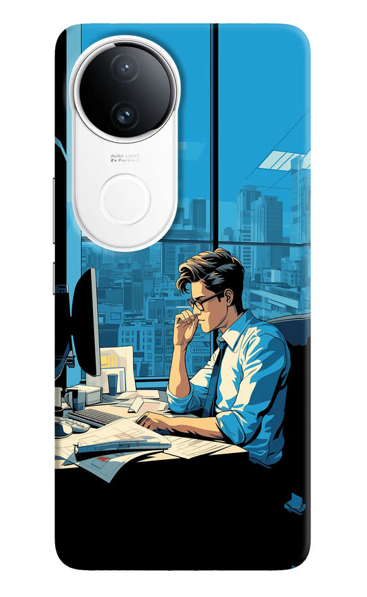 Focused Hustler (AI Generated) Vivo T4R 5G Back Cover