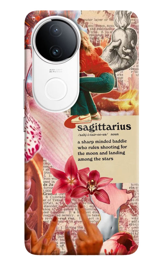 Sagittarius Zodiac Vivo T4R 5G Back Cover