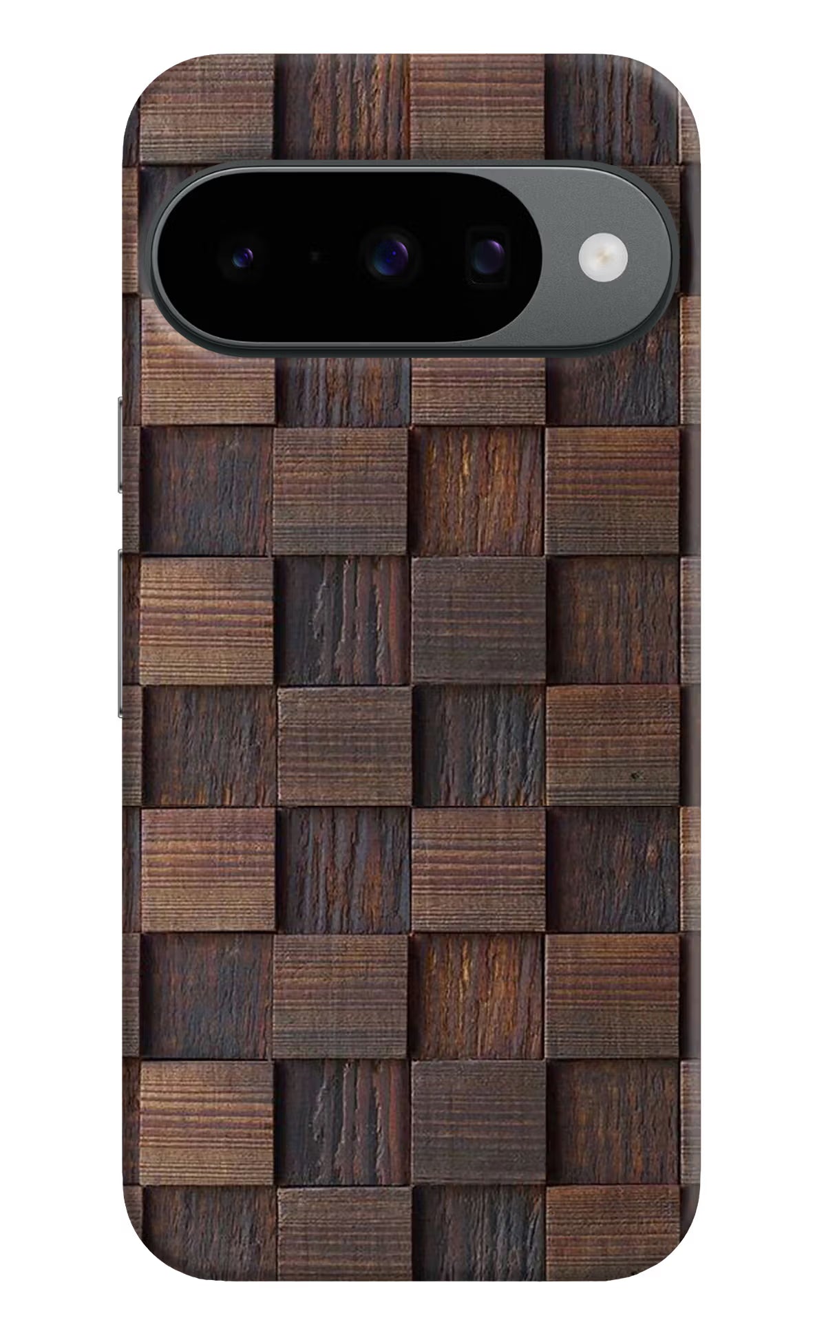 Wooden Cube Design Google Pixel 10 Back Cover