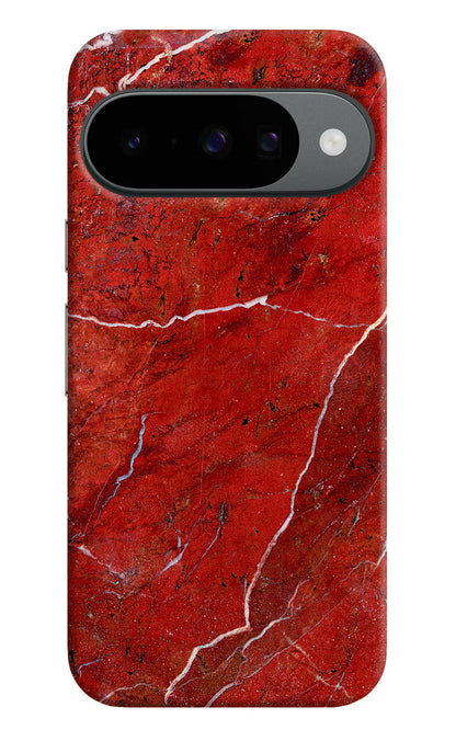 Red Marble Design Google Pixel 10 Back Cover