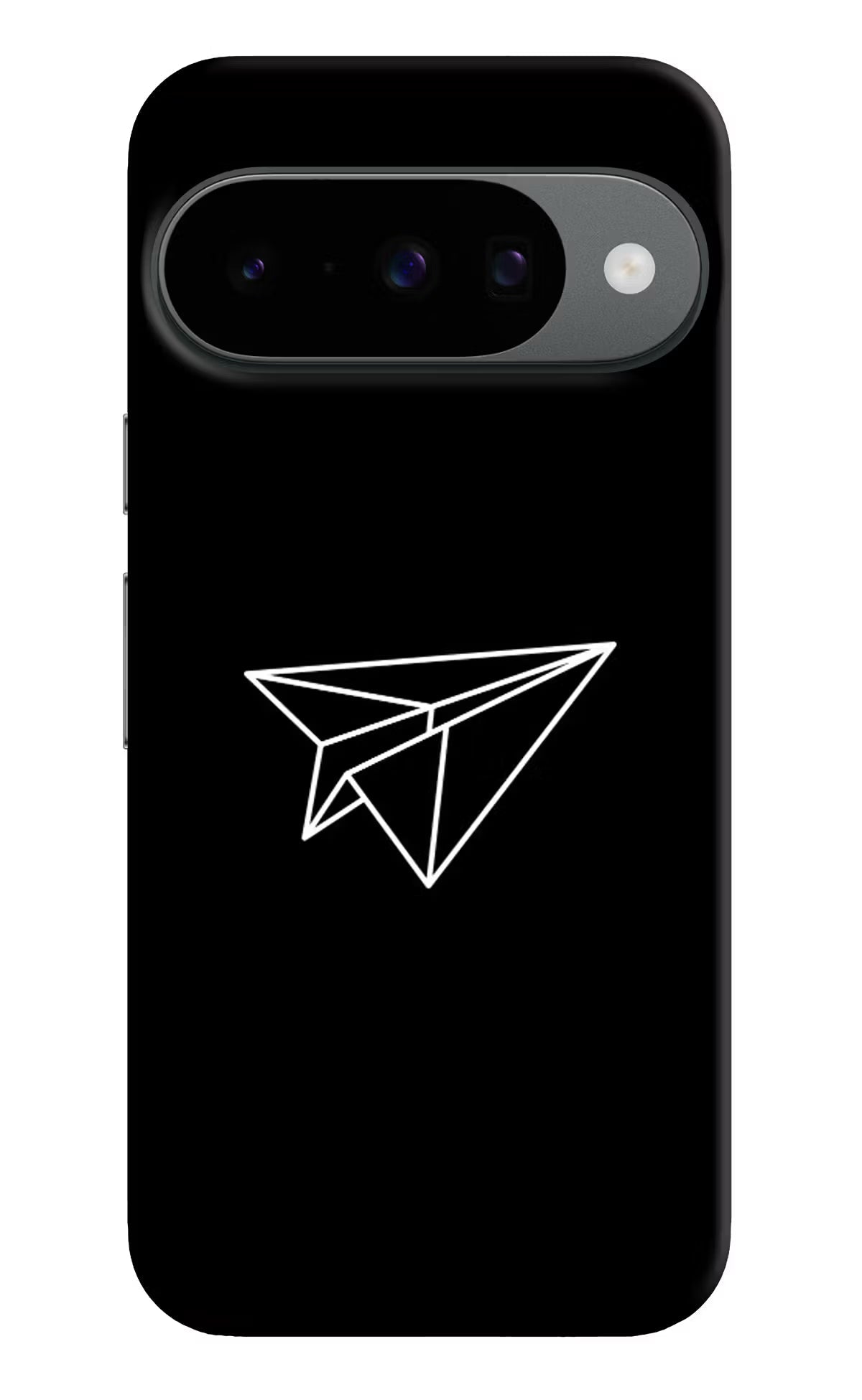 Paper Plane White Google Pixel 10 Back Cover
