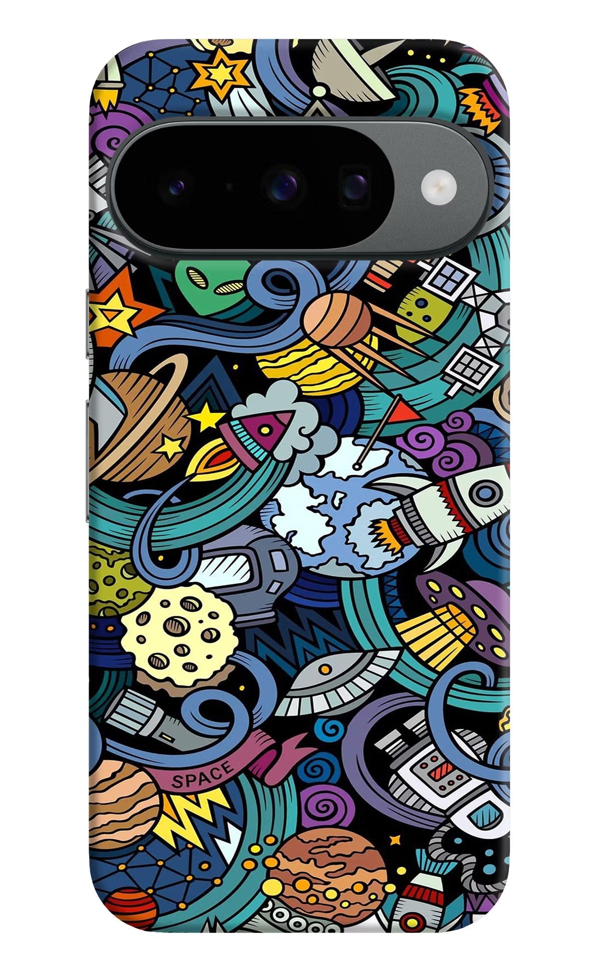 Space Abstract Google Pixel 10 Back Cover