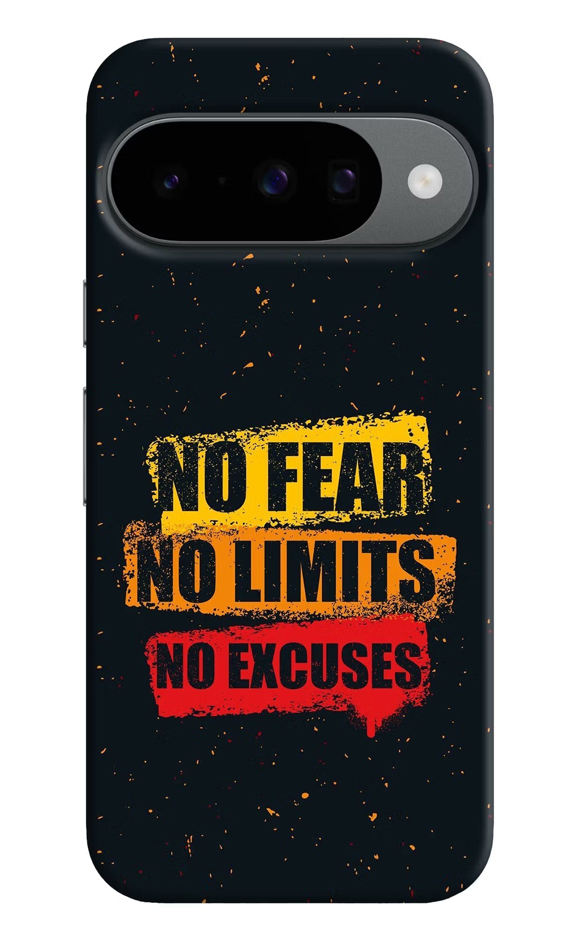 No Fear No Limits No Excuse Google Pixel 10 Back Cover