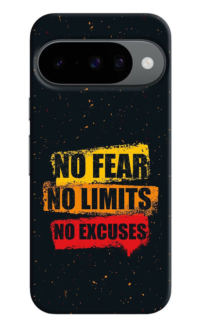 No Fear No Limits No Excuse Google Pixel 10 Back Cover