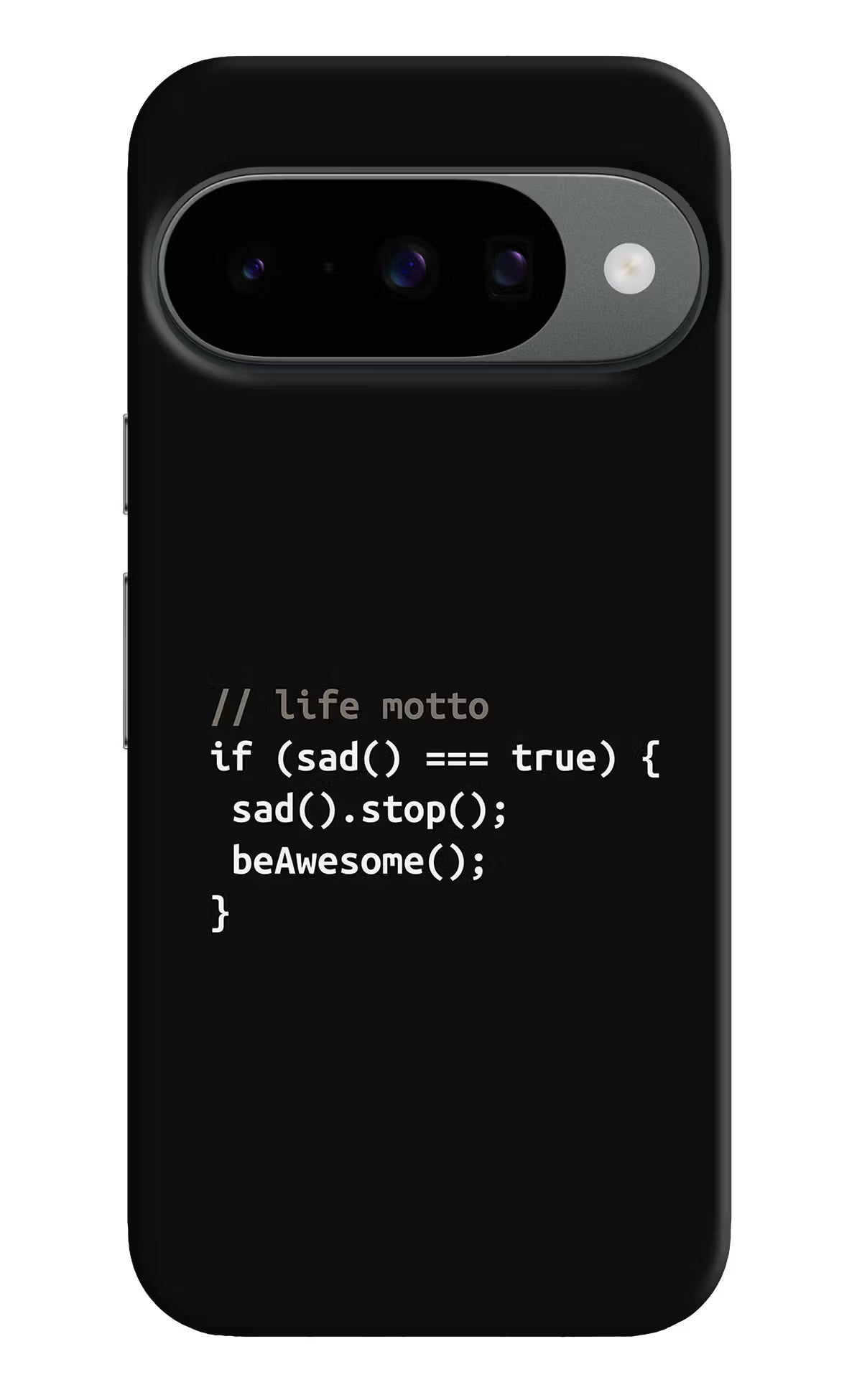 Life Motto Code Google Pixel 10 Back Cover