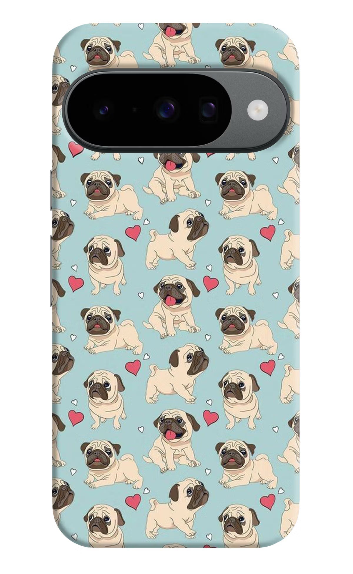 Pug Dog Google Pixel 10 Back Cover