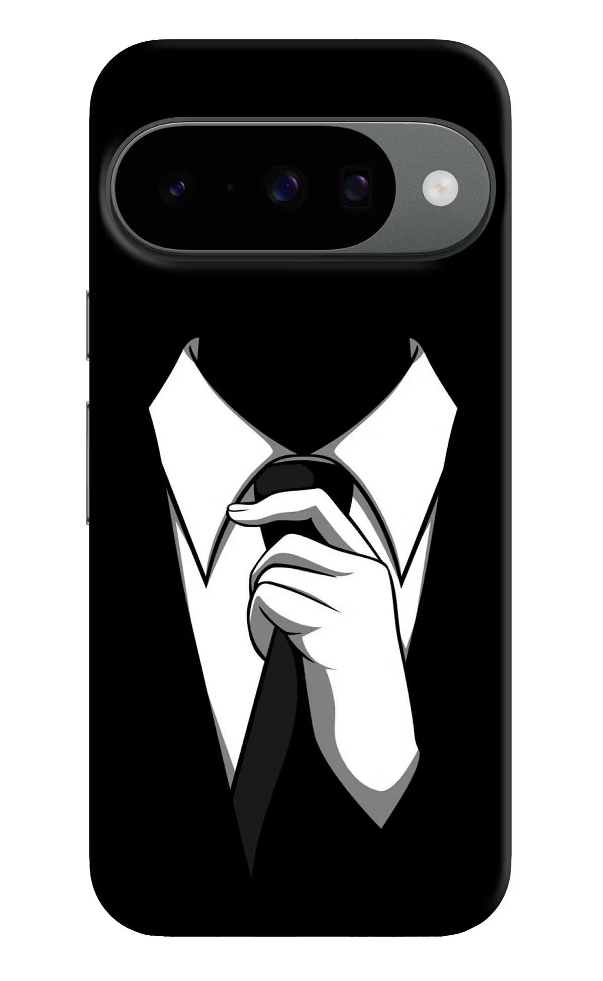 Black Tie Google Pixel 10 Back Cover