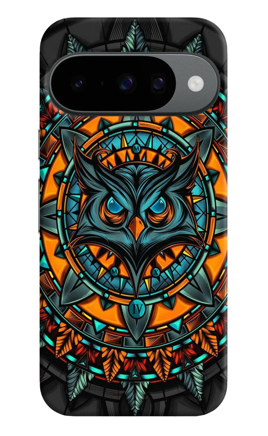 Angry Owl Art Google Pixel 10 Back Cover