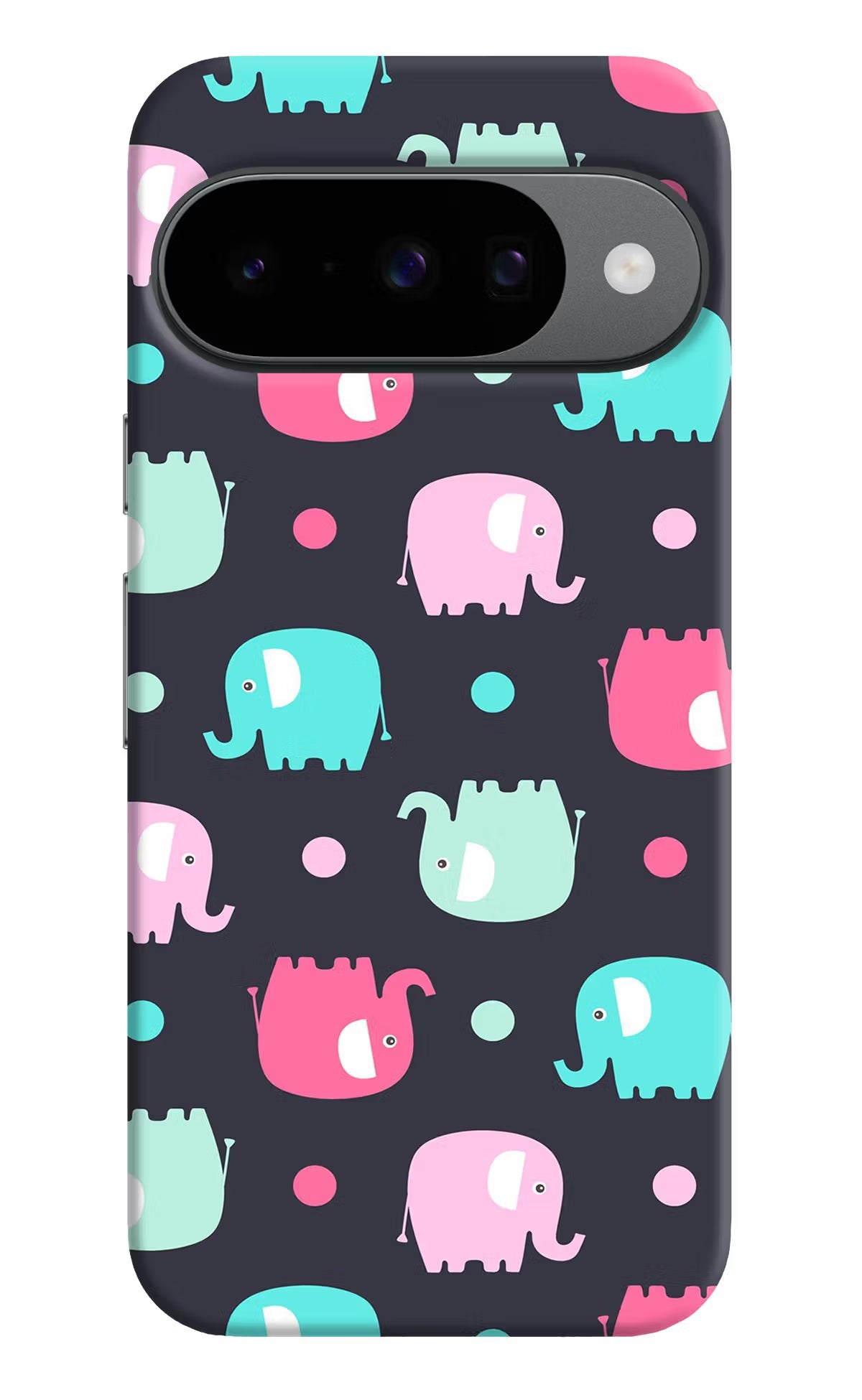 Elephants Google Pixel 10 Back Cover