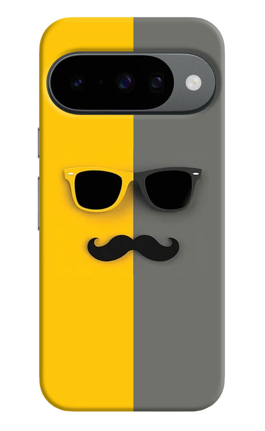 Sunglasses with Mustache Google Pixel 10 Back Cover
