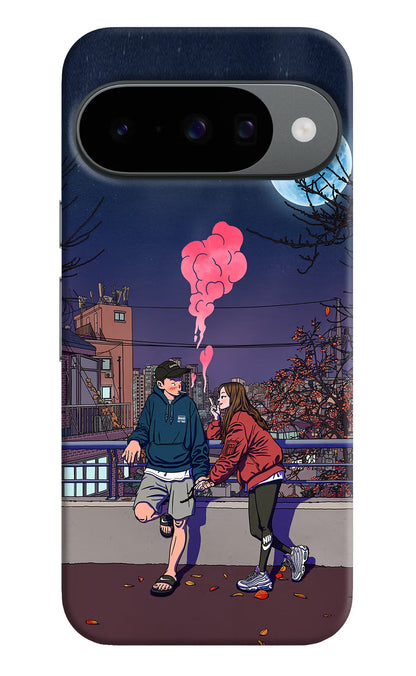 Chilling Couple Google Pixel 10 Back Cover