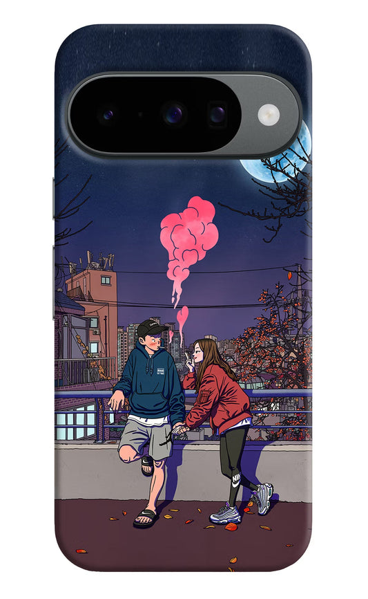Chilling Couple Google Pixel 10 Back Cover