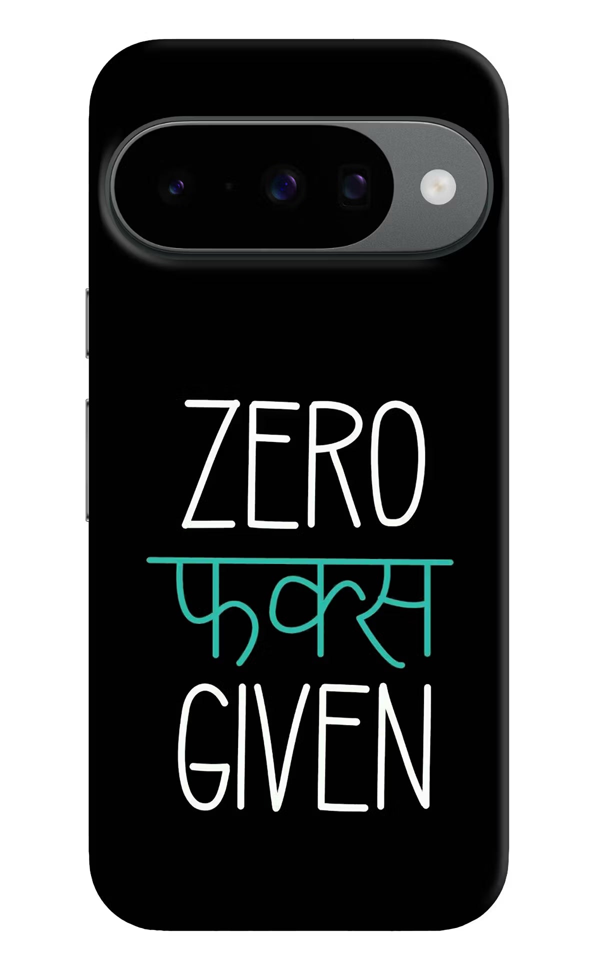 Zero Fucks Given Google Pixel 10 Back Cover