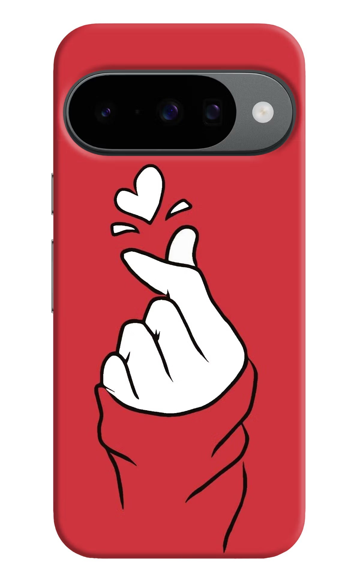 Korean Love Sign Google Pixel 10 Back Cover