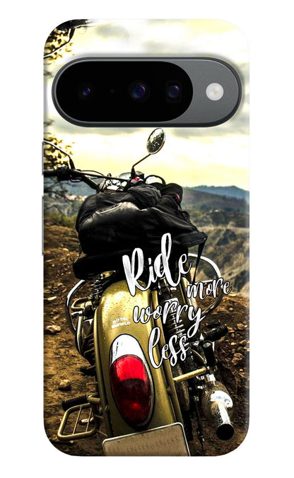 Ride More Worry Less Google Pixel 10 Back Cover