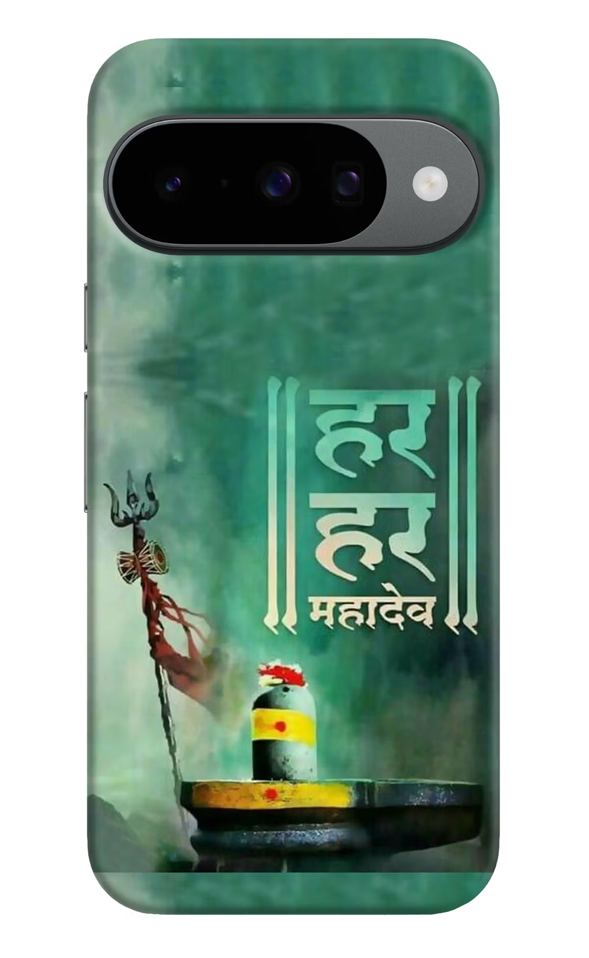 Har Har Mahadev Shivling Google Pixel 10 Back Cover