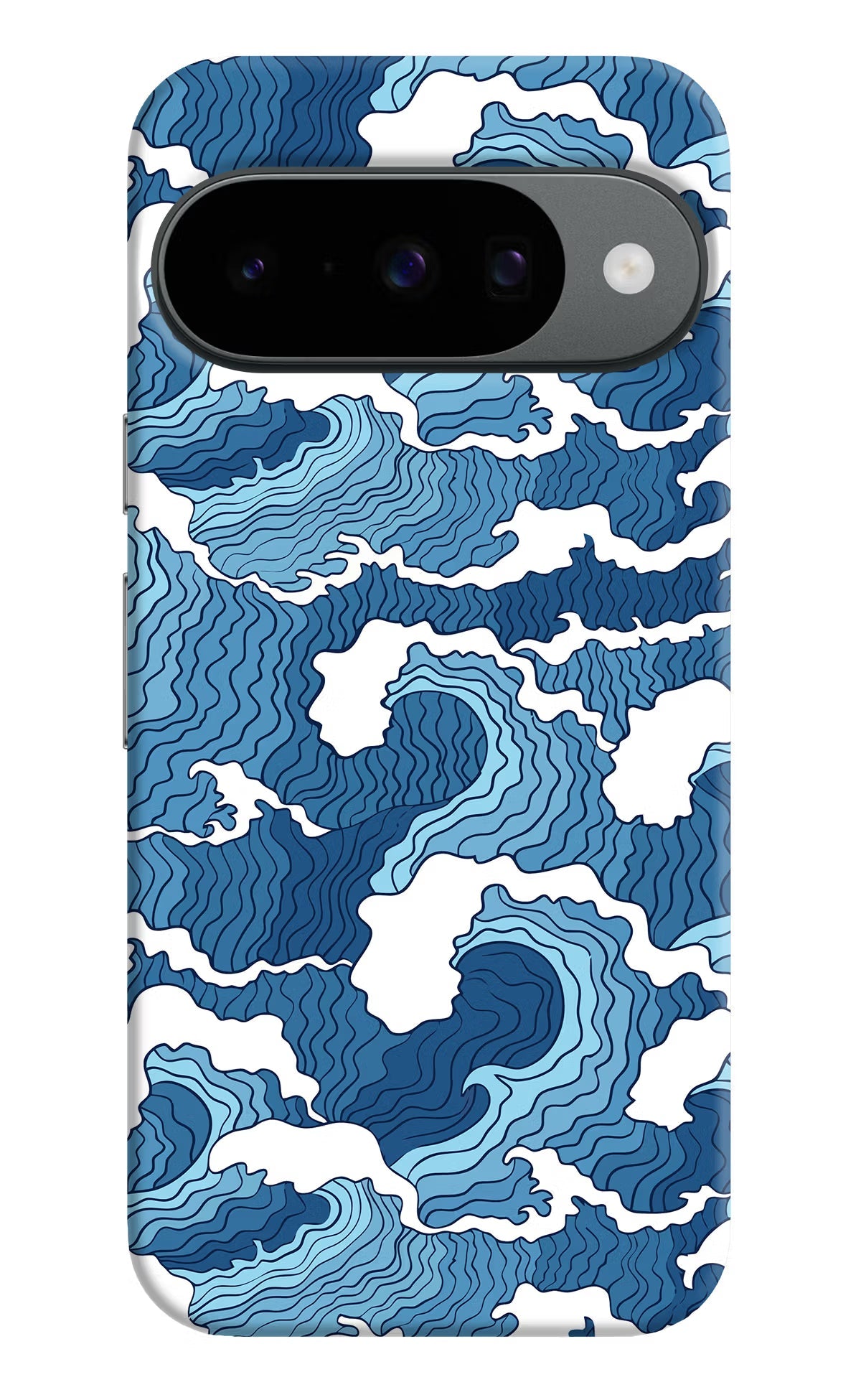 Blue Waves Google Pixel 10 Back Cover