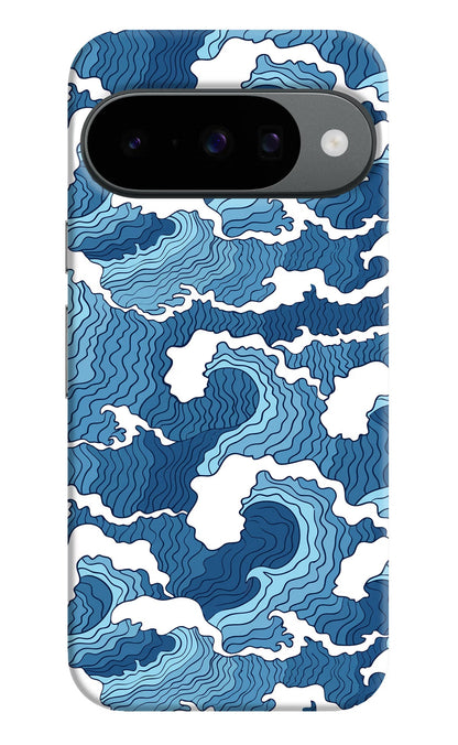 Blue Waves Google Pixel 10 Back Cover