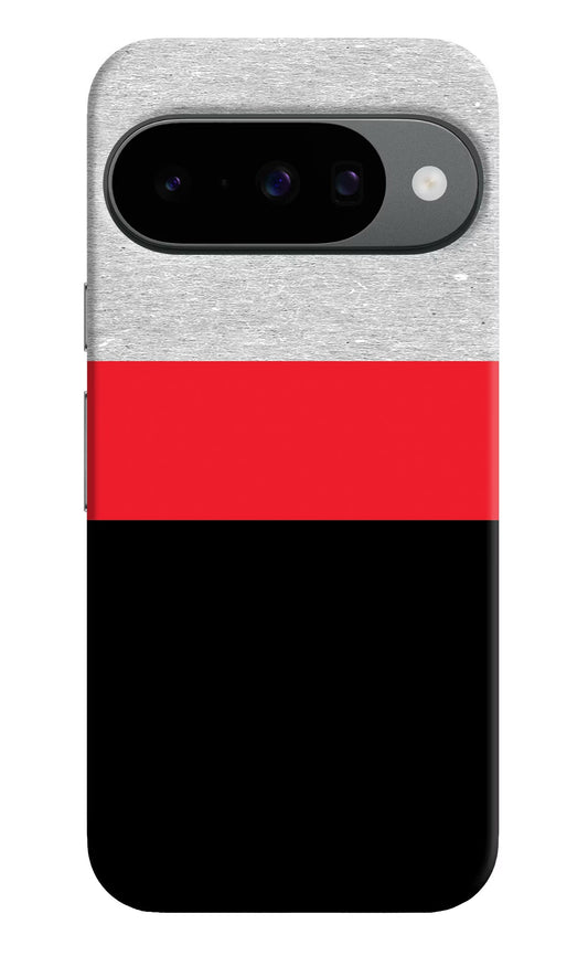 Tri Color Pattern Google Pixel 10 Back Cover