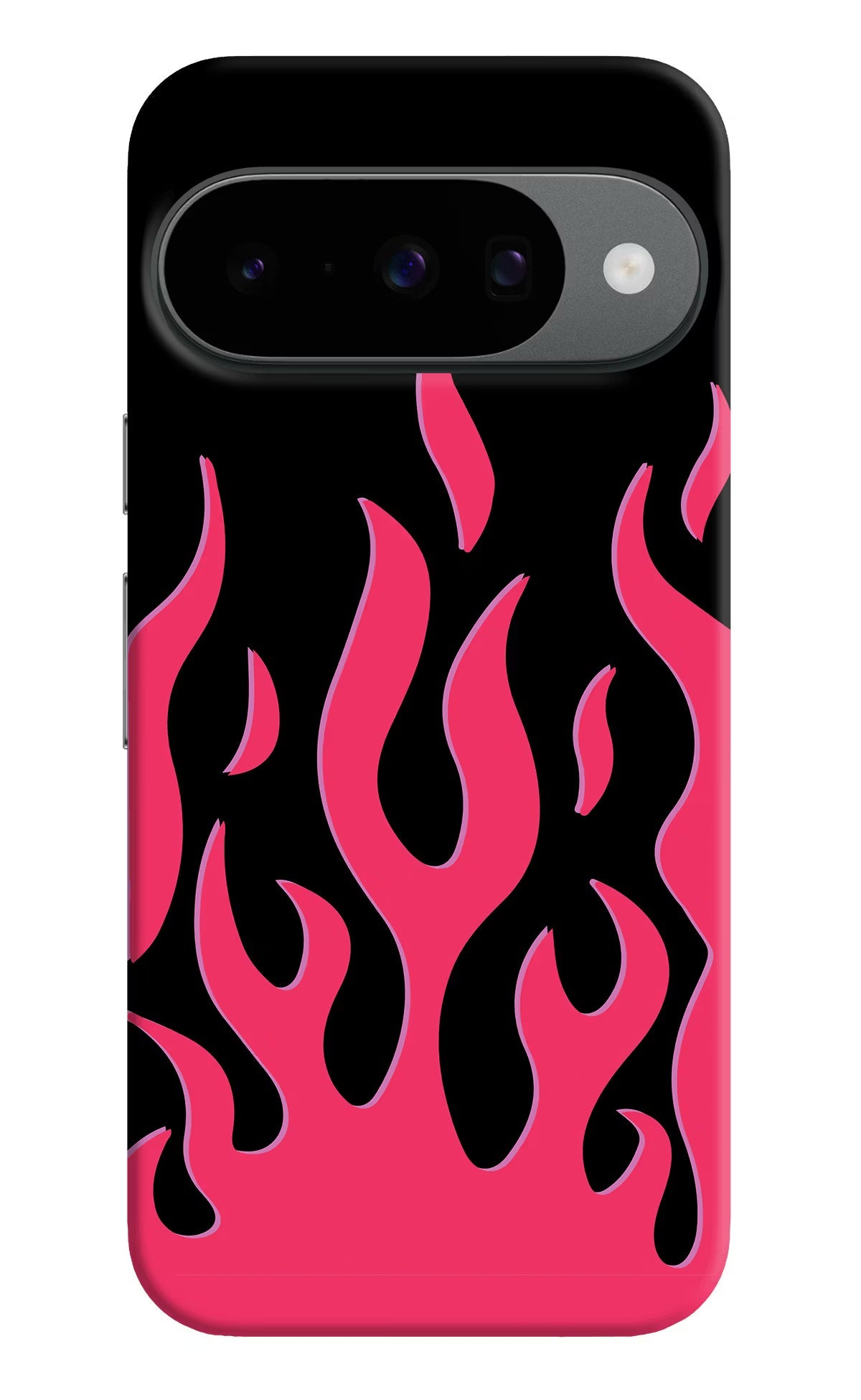 Fire Flames Google Pixel 10 Back Cover