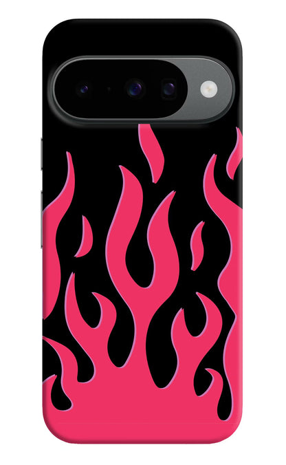 Fire Flames Google Pixel 10 Back Cover