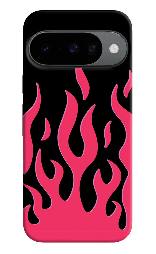 Fire Flames Google Pixel 10 Back Cover